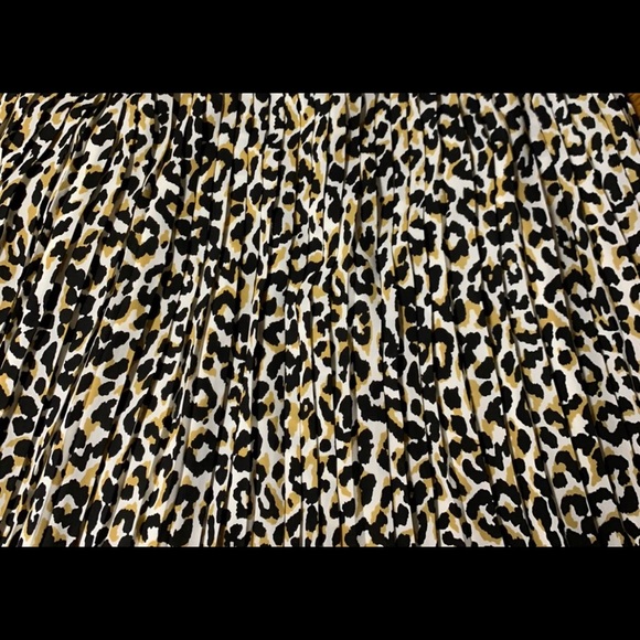 J Crew Leopard Skirt Sz 00 Pleats - Picture 5 of 15